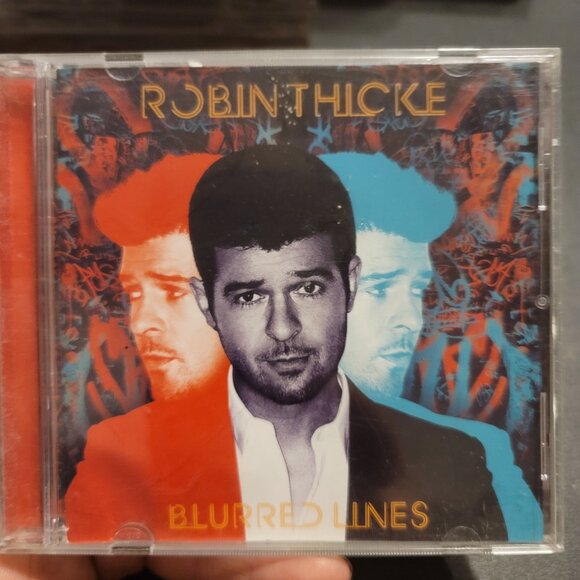 Robin Thick Blur Red Lines (CD) - Picture 1 of 4